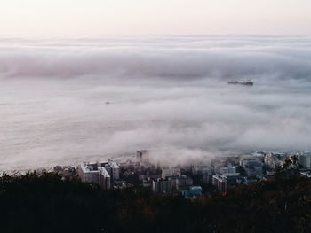 Aerial view of cityscape