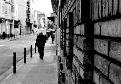 View of city street