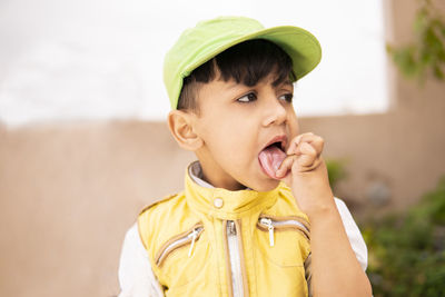 Portrait of boy