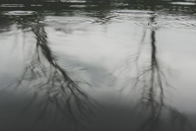 Close-up of rippled water