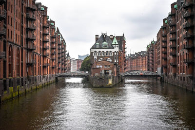 View of buildings in city