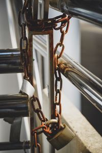 Close-up of chain