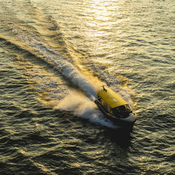 Taxiboat in rotterdam 