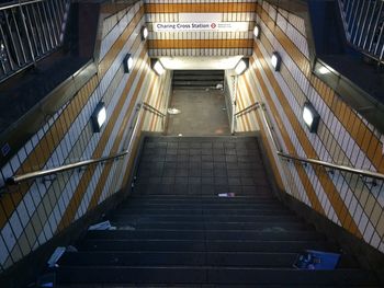 Low angle view of staircase