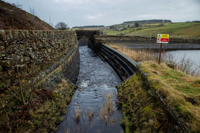 Scenic view of river against sky