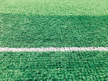 Full frame shot of soccer field