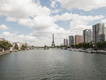 River with buildings in background