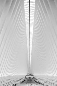 Low angle view of modern ceiling