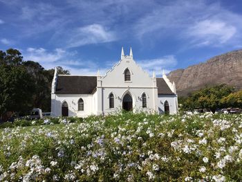 Dutch reformed church in franschhoek