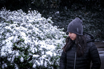 Snowfall in february