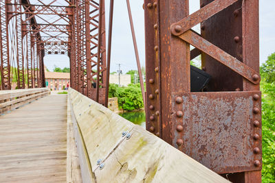 Low angle view of bridge