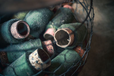 Close-up of rusty metal