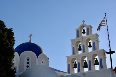 Low angle view of church against sky