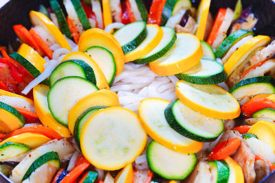 Full frame shot of fruits