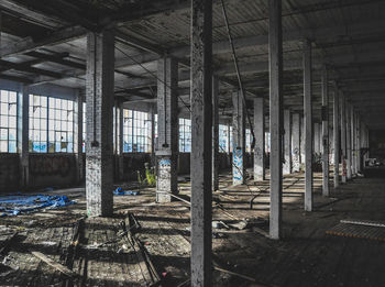 Interior of old building