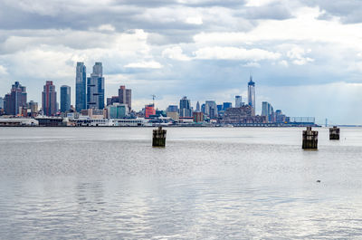 View of city at waterfront