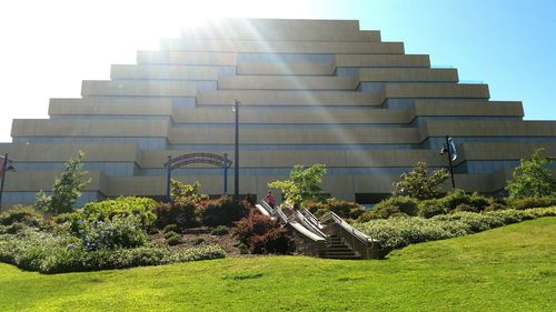 View of built structure against sky