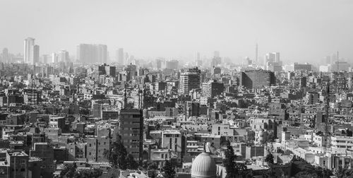 Aerial view of city