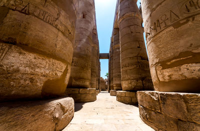 Old ruins of temple