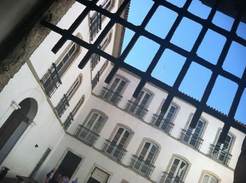 Low angle view of building against sky