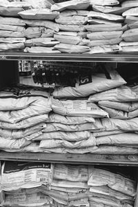 Full frame shot of food for sale