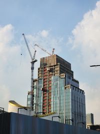 Low angle view of building against sky