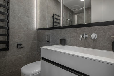 Interior of bathroom