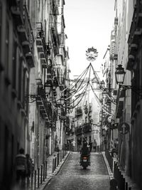 View of city street