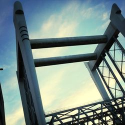 Low angle view of building against sky