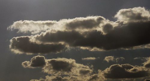 Low angle view of cloudscape