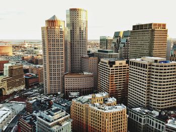 Skyscrapers in city