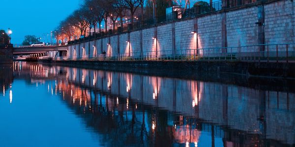 Bridge over river