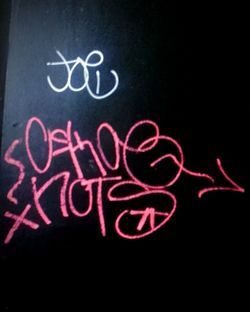 Close-up of text on paper