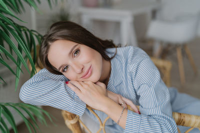 Portrait of smiling girl