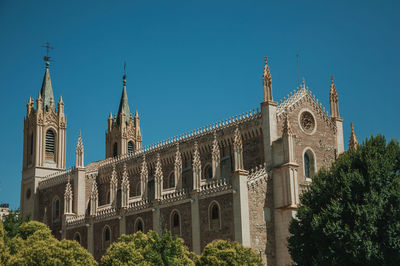 Low angle view of historical building against sky