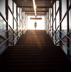 Low angle view of staircase