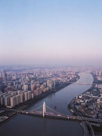 Aerial view of cityscape