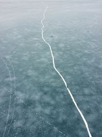 Aerial view of sunlight