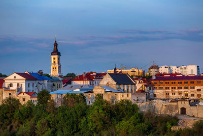 Cityscape against sky