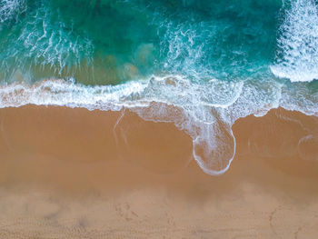 Aerial view of beach