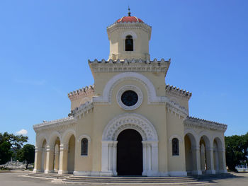 The chapel in colon cemetery, havana, cuba