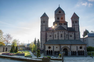 Exterior of maria laach abbey