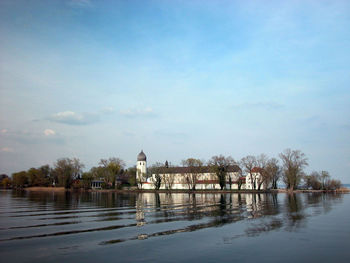 Built structure in water