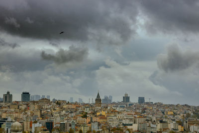 View of buildings in city