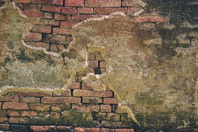 Full frame shot of stone wall