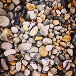 Full frame shot of stones