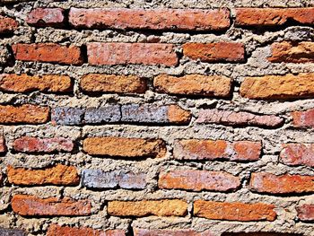 Full frame shot of brick wall