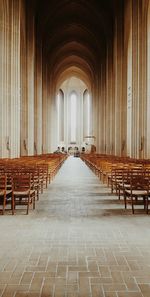 Interior of church