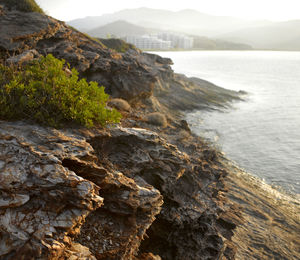 Scenic view of mountains