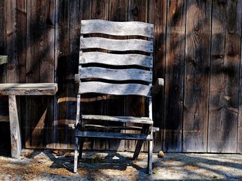 Close-up of chair
